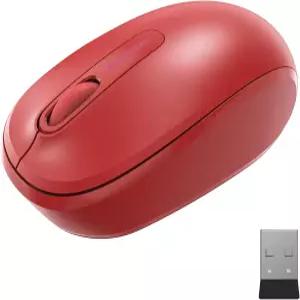 케이스 무선 모바일 마우스 1850 - Microsoft에서 설계 컴팩트하고 편안하며 오른손/왼손 사용 6개월