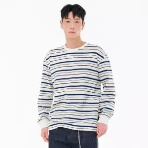 체이스컬트 HC23 남성 스트라이프 긴팔 티셔츠  FARK5113B01