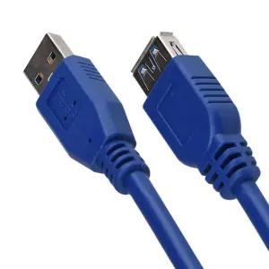 칼론 USB 3.0 연장케이블 3M 블루 암-수 AM-AF 연결선 연장선 잭 컴퓨터 노트북 외장하드 프린터 스캐너