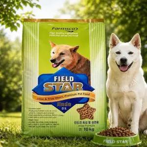 팜스코 필드스타 진도 대용량 중대형견 강아지사료 20kg (10kg x 2개)