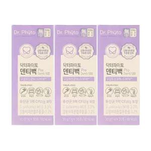 닥터파이토 덴티백 PRO 구강유산균 M18 30정 x 3박스