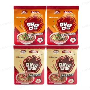 삼양식품 맵탱 마늘조개라면 110g 8개(2봉) + 청양고추대파 110g 8개(2봉)