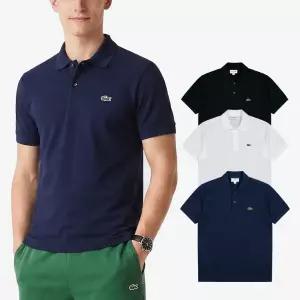 [라코스테]LACOSTE  클래식핏 PK 카라반팔 티셔츠 3colors