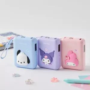 [팬지]산리오캐릭터 마이멜로디 포차코 쿠로미 초고속 일체형 보조배터리 10000mAh 초경량 C타입 8핀