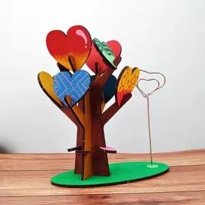 입체나무 메모꽂이 하트나무 만들기 교실 diy 교육 키트 수업 놀이미술 취미