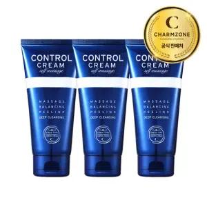 참존 콘트롤 크림 셀프 마사지 120ml 3개