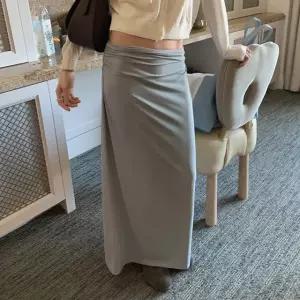 [메이비베이비] [Dearest] Neo Skirt (Fabric by CREORA ) (블루그레이)