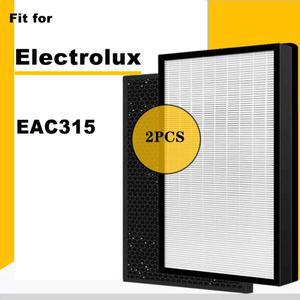 일렉트로룩스 공기 청정기 필터 교체 EAC315 활성탄 및 HEPA 세트
