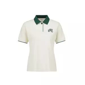 말본골프 여성 컬러 포인트 카라 베이직 폴로 CREAM M6222PTS13CRM