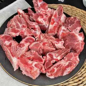 국내산 찜 감자탕용 한돈 등뼈 3kg