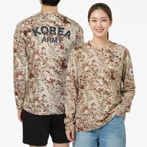 로카티 ROKA 긴팔 사막디지털 군인 군대 육군 티셔츠