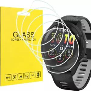 Watbro [5팩] 가민 포러너용 화면 보호기 265(46mm) 초박형 스마트워치 기포 방지 HD 클리어 소프트워치