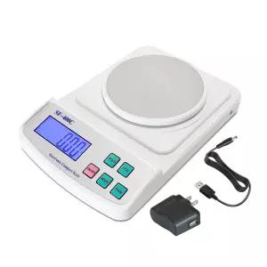 교육 화학 실험실을 위한 Eosphorus Science 디지털 스케일 랩 질량 균형 정밀도 0.01g 정확도 측정 장치 -