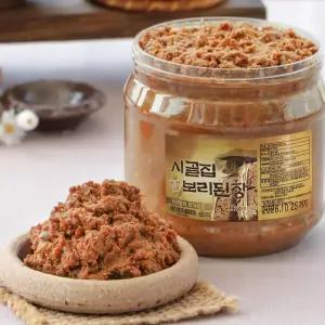 업장비법 1탄 시골집 보리된장 1kg + 1kg 총2개 금산에서 3대째 장인이 만든 전통 한식된장