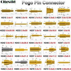 1pcs 포고 핀 커넥터 1A 1.8A Pogopin 배터리 스프링로드 접촉 SMT DIP PCB 8.5/9.5/12/13/15/16/17/18/20m