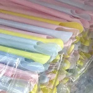 일회용 슬러시 빨대 스푼 슬러쉬 대용량 벌크 학원 행사 파티 학교 카페용 벌크 대용량/자바라/투명/슬러쉬