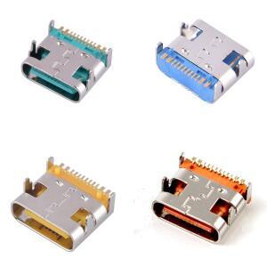1-10PCS 16 핀 SMT 소켓 커넥터 마이크로 USB  C 3.1 여성 배치 SMD DIP PCB 디자인 DIY 고전류 충전