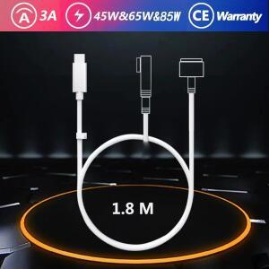 나일론 땋은 USB-C-M1 M2 M3 케이블 전원 어댑터 노트북 충전기 Macbook Pro Air 11 13 15 Retina 용 마그
