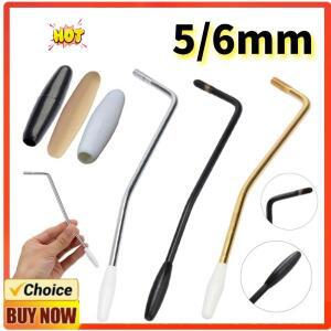 기타 트레몰로 암 메탈 와미 바 싱글 셰이크 일렉트릭 핸들 교체 악기 부품 6mm