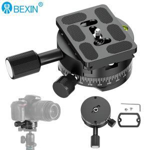 호환 퀵릴리스 클램프 파노라마 촬영 카메라 삼각대 플레이트 마운트 클립 세트 dslr arca 스위스 qr