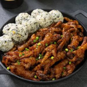 땡큐파머스 직화 숯불 튤립닭발 덜매운맛 300g 2개