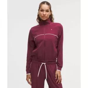 매장정품 LULULEMON 코트 라이벌 테니스 트랙 자켓 재킷 BBAY WHT LW3KLLS-074116 296615