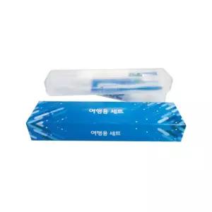 TBZ 여행용 간편휴대 칫솔치약 페리오세트(케이스포함) x3개