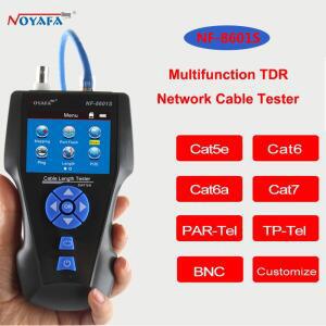 NOYAFA NF-8601S 다기능 TDR 이더넷 케이블 테스터Rj45 BNC Cat5 6E POE LAN 핑 네트워크 트래커