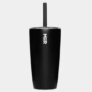 미르 스트로우 텀블러(빨때 뚜껑) 16oz - 블랙 - 10017 644009