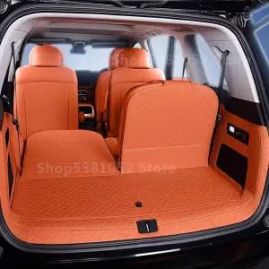 LED전구 GAC Trumpchi S9 2025 2026용 자동차 올인클루시브 리어 트렁크 매트 커버 시트 등받이 보호 패드
