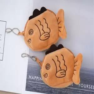 [하프클럽/]붕어빵 모양 미니 지갑 동전 보관 케이스 카드 수납 앙금빵 디자