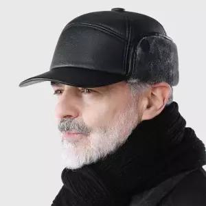 겨울용벙거지 귀달이방한모자 고급군모 벙거지 귀도리 고급