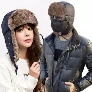 온나핏 귀달이모자 군밤모자 털모자 방한모자 방한모