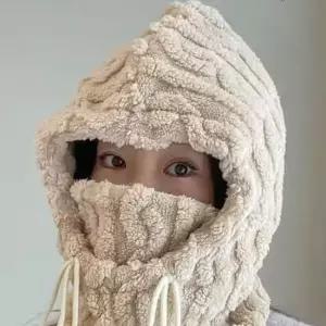 남여공용 넥워머 모자 올인원 도톰한 후드 바라클라바