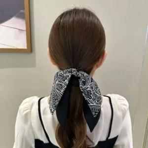 [룽스_61]손수건 헤어 머리 진주 끈