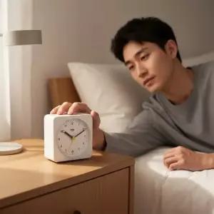 톰브라운 패세라BRAUN BC03W 클래식 아날로그 크레센도 알람 저소음 공용 탁상시계