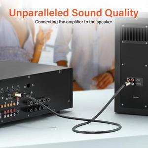 금도금 디지털 오디오 RCA 케이블  스테레오 RCA-RCA 동축 SPDIF 남성 스피커 Hifi 서브우퍼 AV 0.5m 5m
