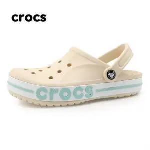 크록스 남녀공용 바야밴드 클로그 윈터 화이트 멀티 (205089-1LI)(size 230-270)