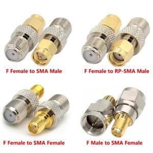 5pcs RP SMA to PL259 SO239 BNC TNC RF 구리 황동 직선형 커넥터 동축 변환기