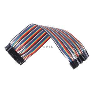 40pcs 케이블 M-F/M-M/F-F 점퍼 브레드 보드 와이어  GPIO 리본 DIY 키트