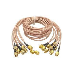 5-10pcs RG316 SMA 수커넥터 - 커넥터 RF 점퍼케이블 동축 점프 케이블 4인치 ~ 10ft