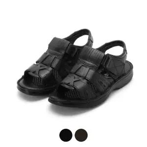 [파파브로] 남성 캐주얼 가죽 쿠션 샌들 WW-SE-HD8811