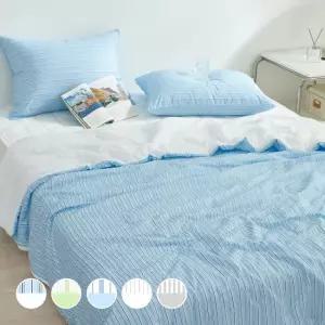 아망떼 드림웰 스트라이프 냉감 양면 알러지케어 여름 차렵이불 SS Q K 5colors