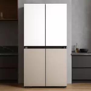 삼성전자 비스포크 AI 하이브리드 RM80F91M1XJ 냉장고 894L 화이트 베이지