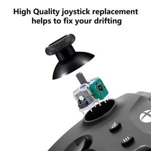 XBOX 호환 호환  X/S One 컨트롤러용 9 in 1 조이스틱 교체 키트T6/T8 스크루드라이버 포함 3D 아날로그 썸