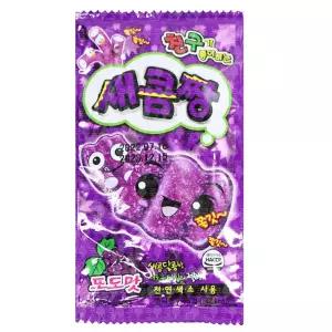 새콤짱 포도맛 7.5g (낱개) 1개 젤리