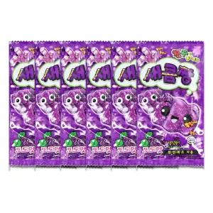 새콤짱 새콤짱 포도맛 7.5g (낱개) 6개