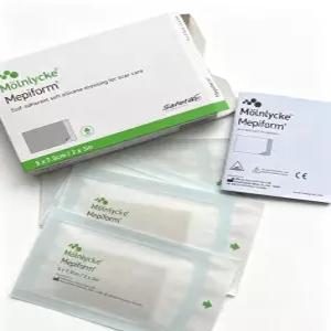 멘리케 메피폼 방수가능 실리콘 겔 시트 5p 5 x 7.5 cm 1개