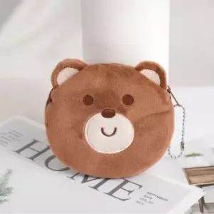 귀여운 곰 캐릭터 동물 지퍼 동전지갑 여행용 미니 지갑 지퍼동전지갑 여행동전지갑