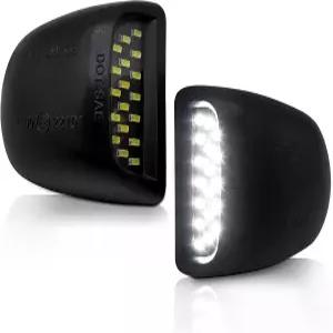 알료네드 풀 LED 번호판 라이트 태그 램프 어셈블리 쉐보레 실버라도 GMC 시에라 1500 2500 3500 교외 타호